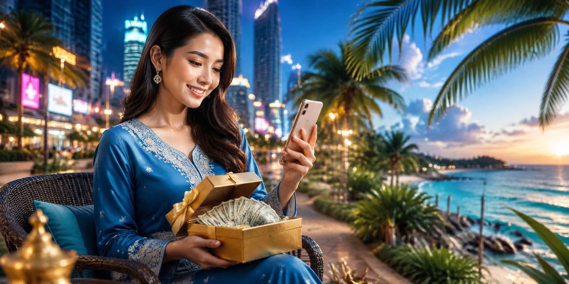 Pengguna 120y bermain kasino mudah alih menggunakan telefon Android di Kuala Lumpur