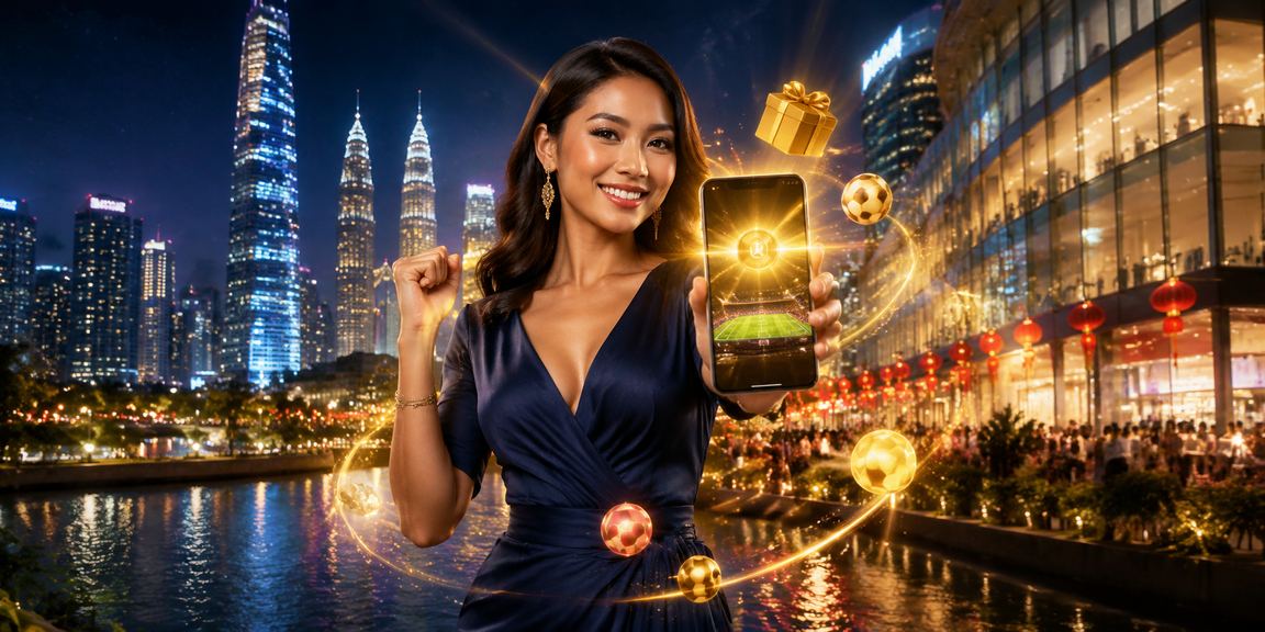 Paparan loteri mudah alih gaya Melayu di Kuala Lumpur dengan antara muka 120y pada telefon pintar
